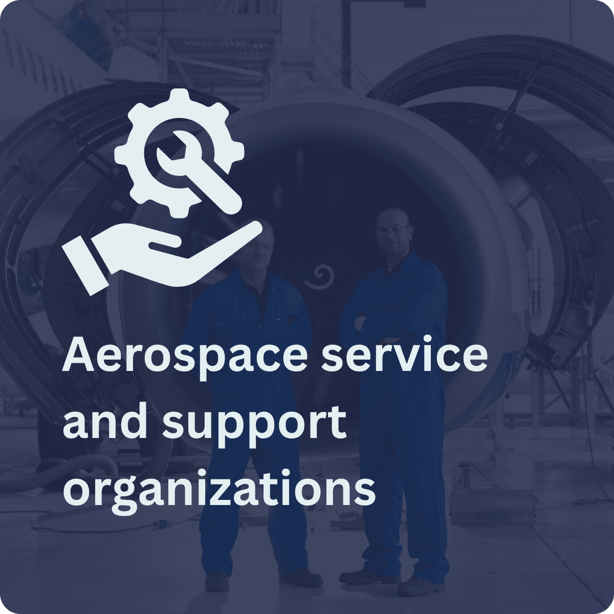 Aerospace service and support organizations